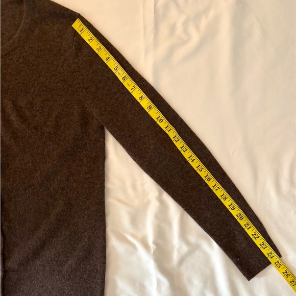 Quince 100% Mongolian Cashmere Cardigan – Truffle Brown (Size M) - Picture 14 of 15